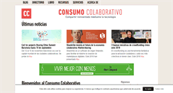 Desktop Screenshot of consumocolaborativo.com